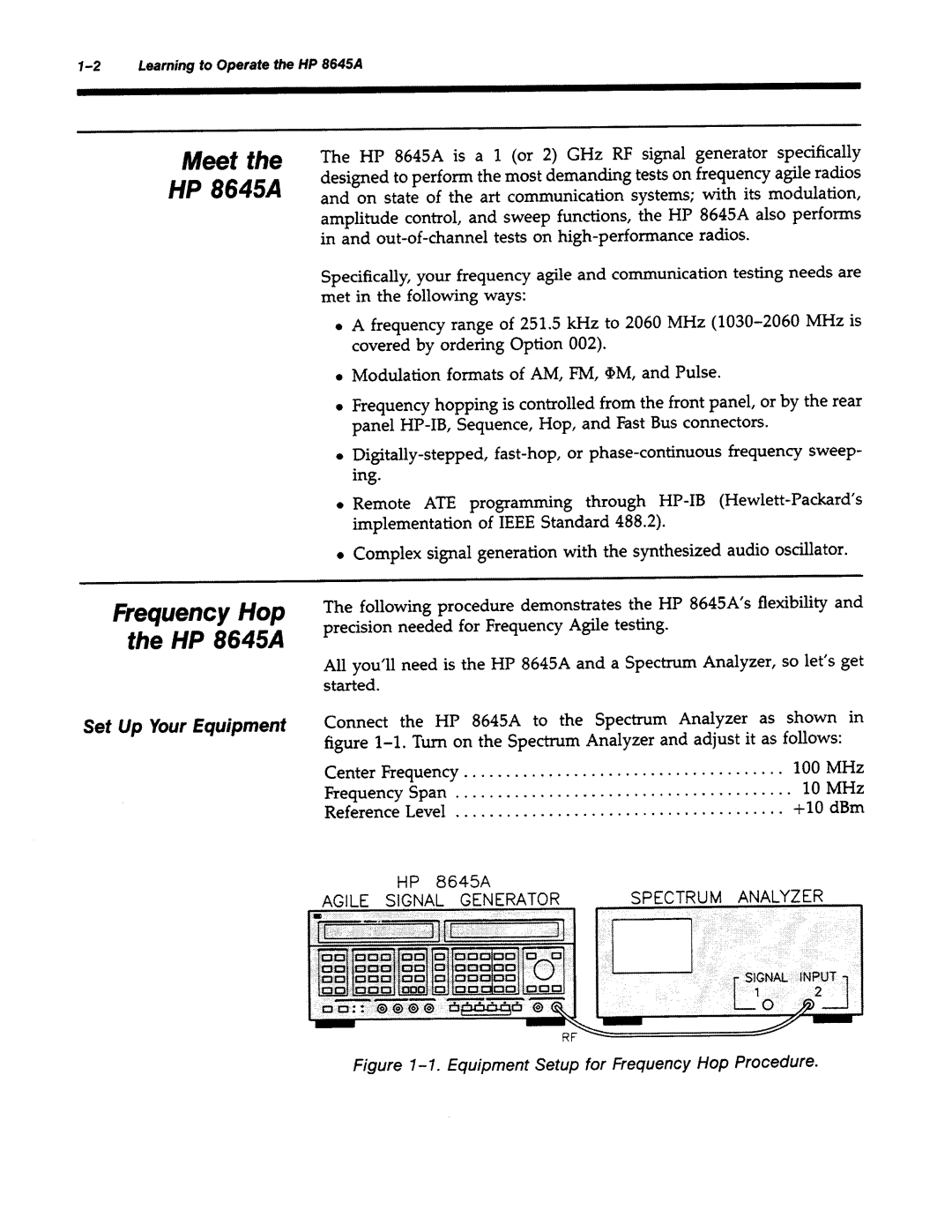 Agilent Technologies 8645A manual 