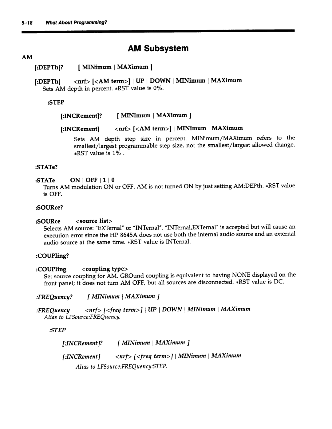 Agilent Technologies 8645A manual 