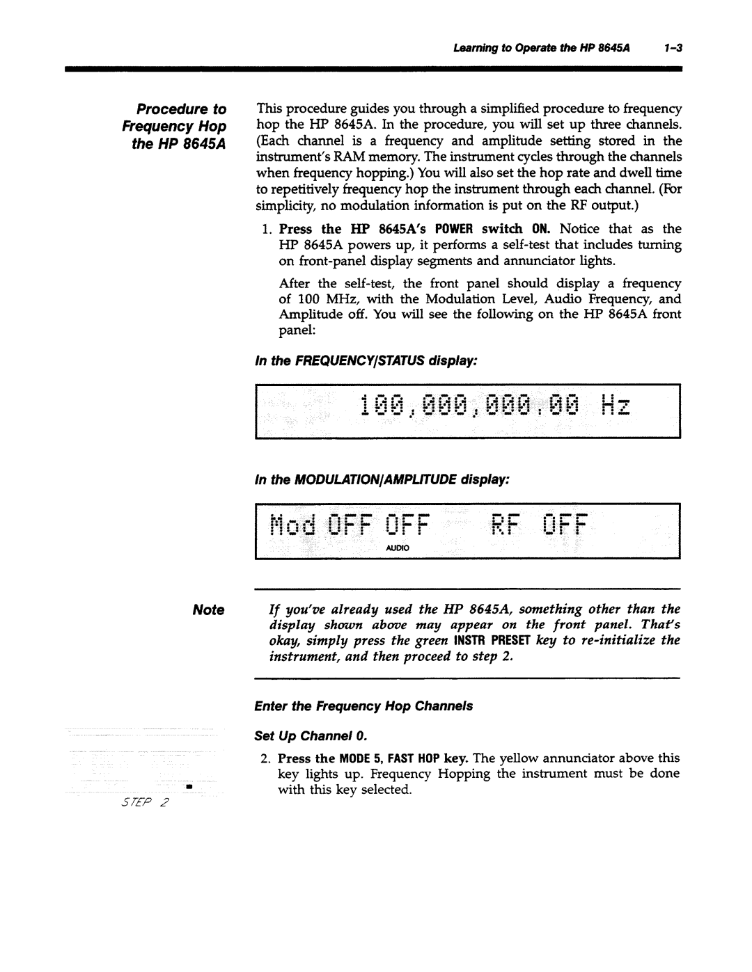 Agilent Technologies 8645A manual 