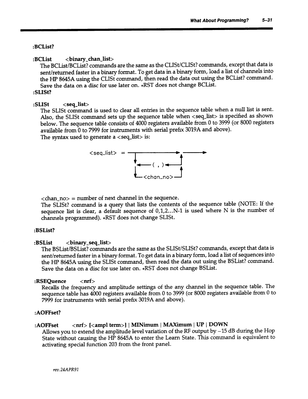 Agilent Technologies 8645A manual 