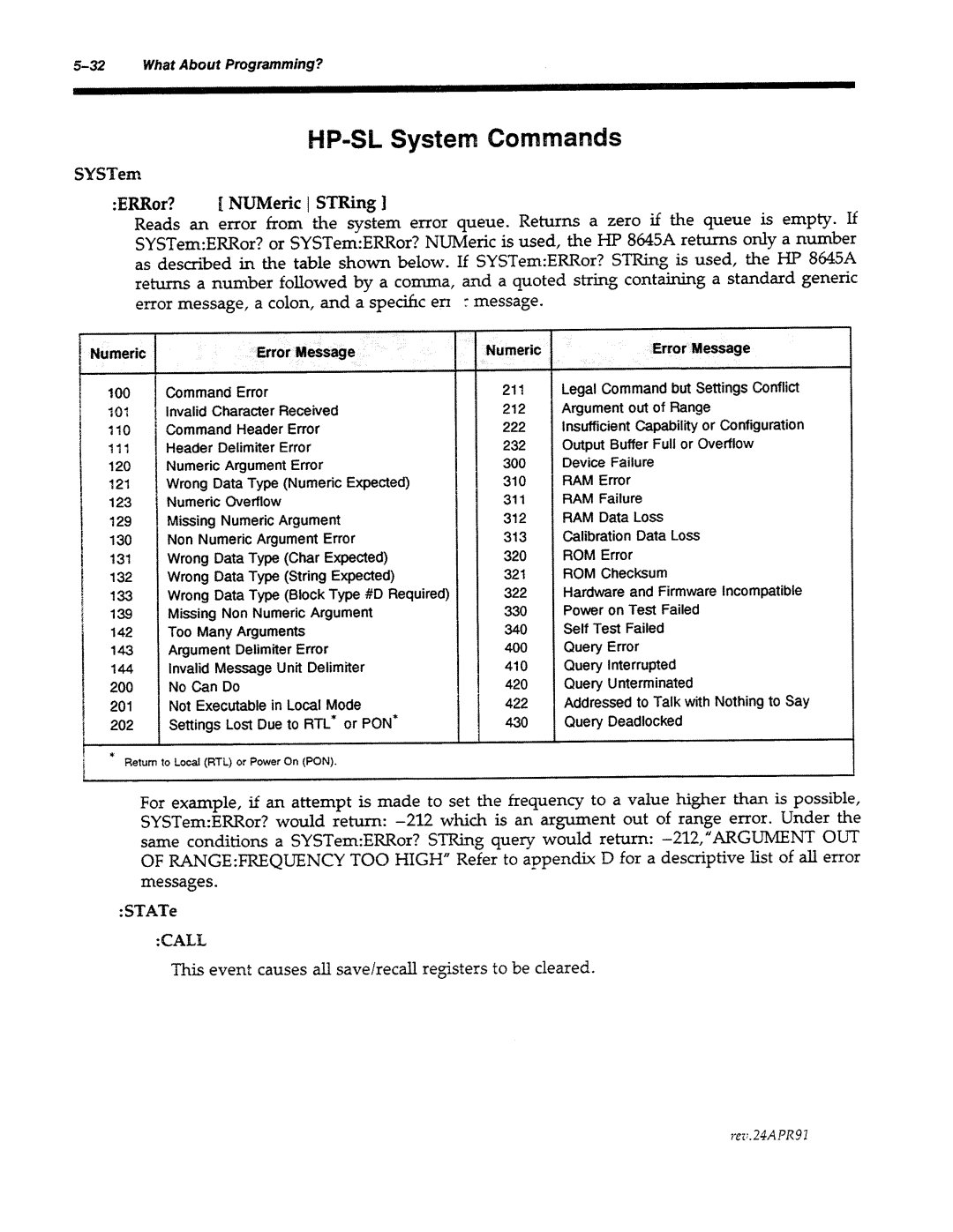 Agilent Technologies 8645A manual 