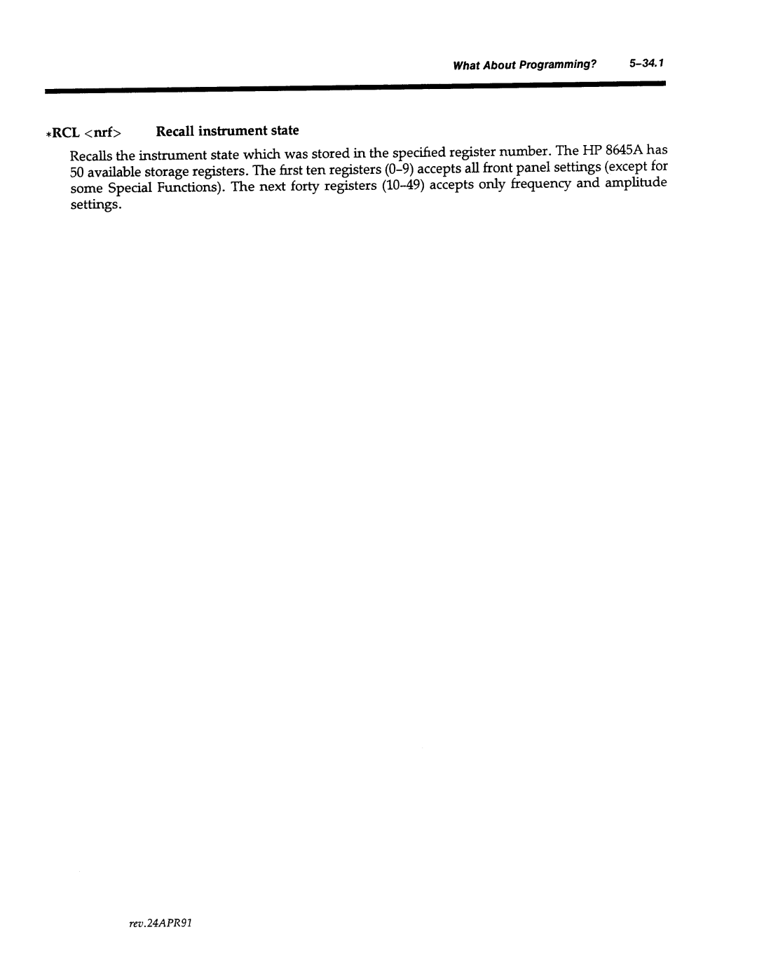 Agilent Technologies 8645A manual 