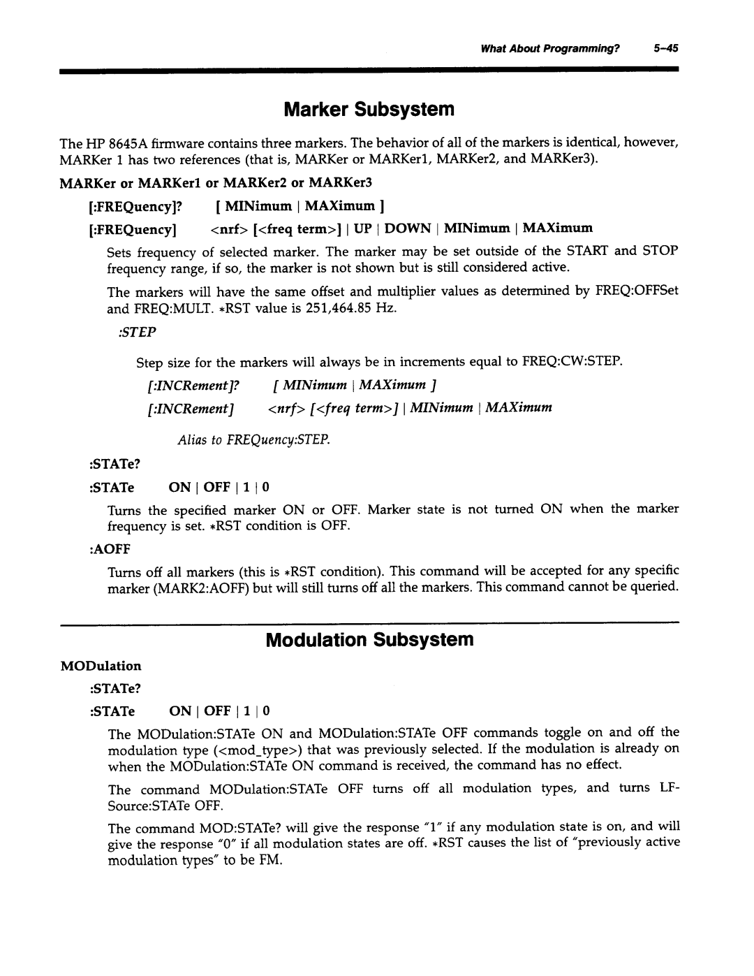 Agilent Technologies 8645A manual 