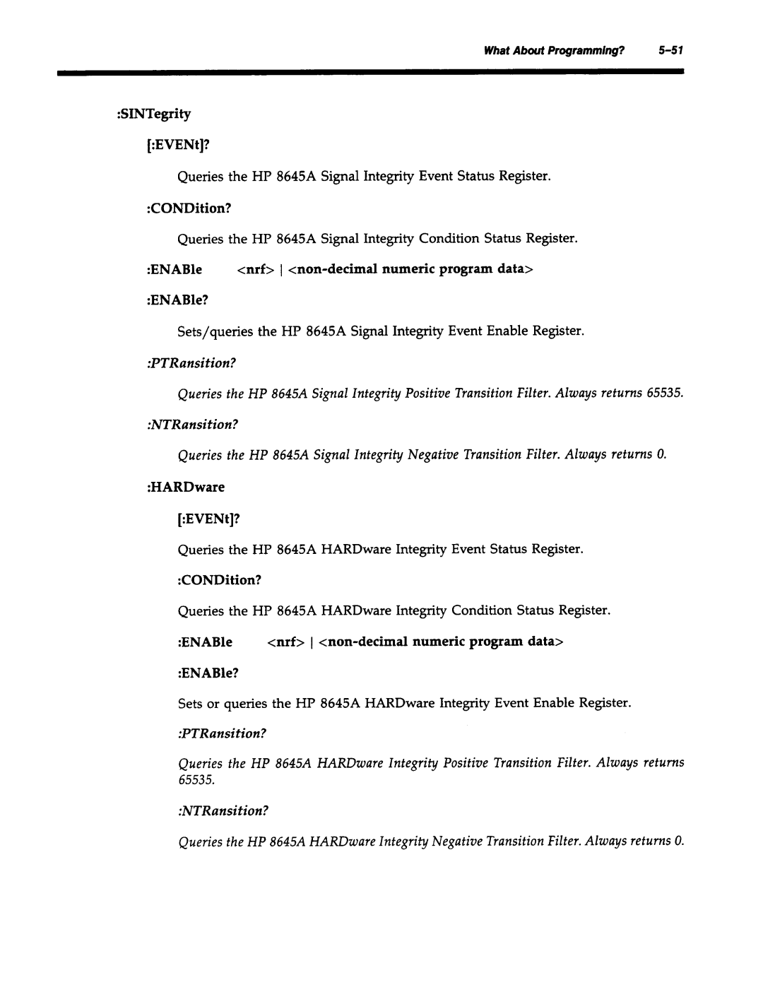 Agilent Technologies 8645A manual 