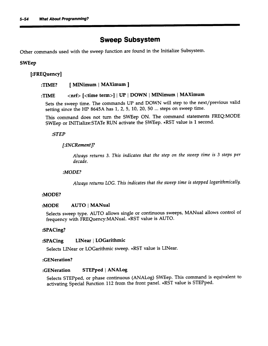 Agilent Technologies 8645A manual 