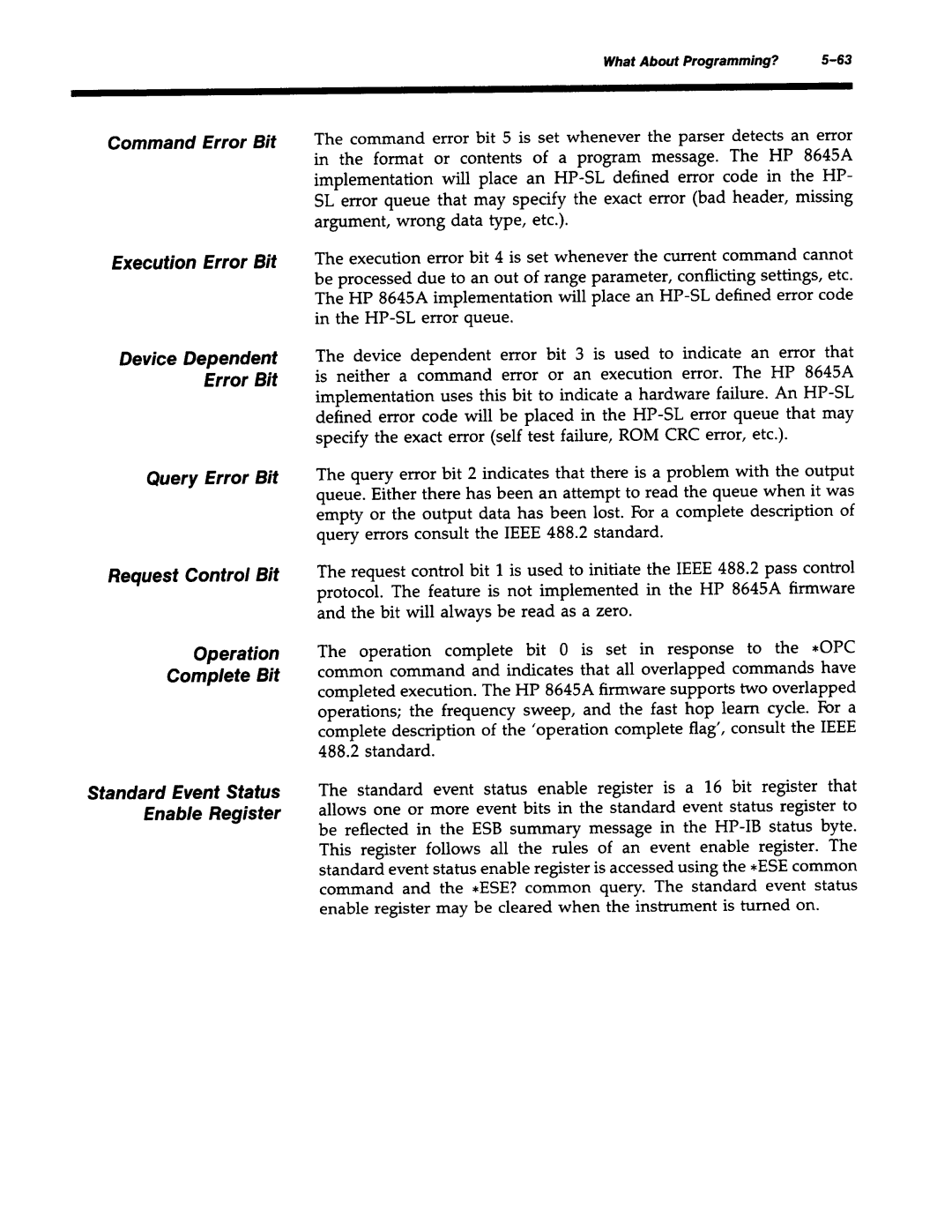 Agilent Technologies 8645A manual 