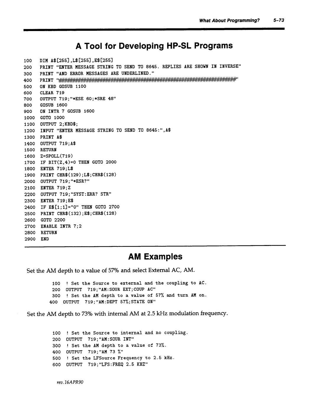 Agilent Technologies 8645A manual 