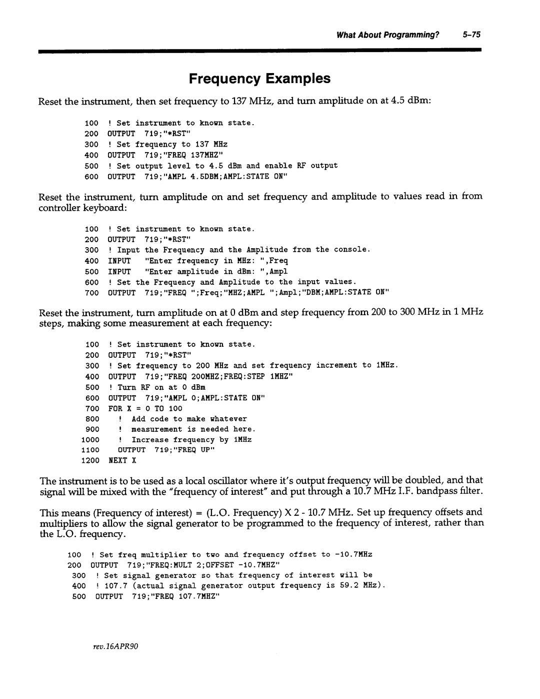 Agilent Technologies 8645A manual 