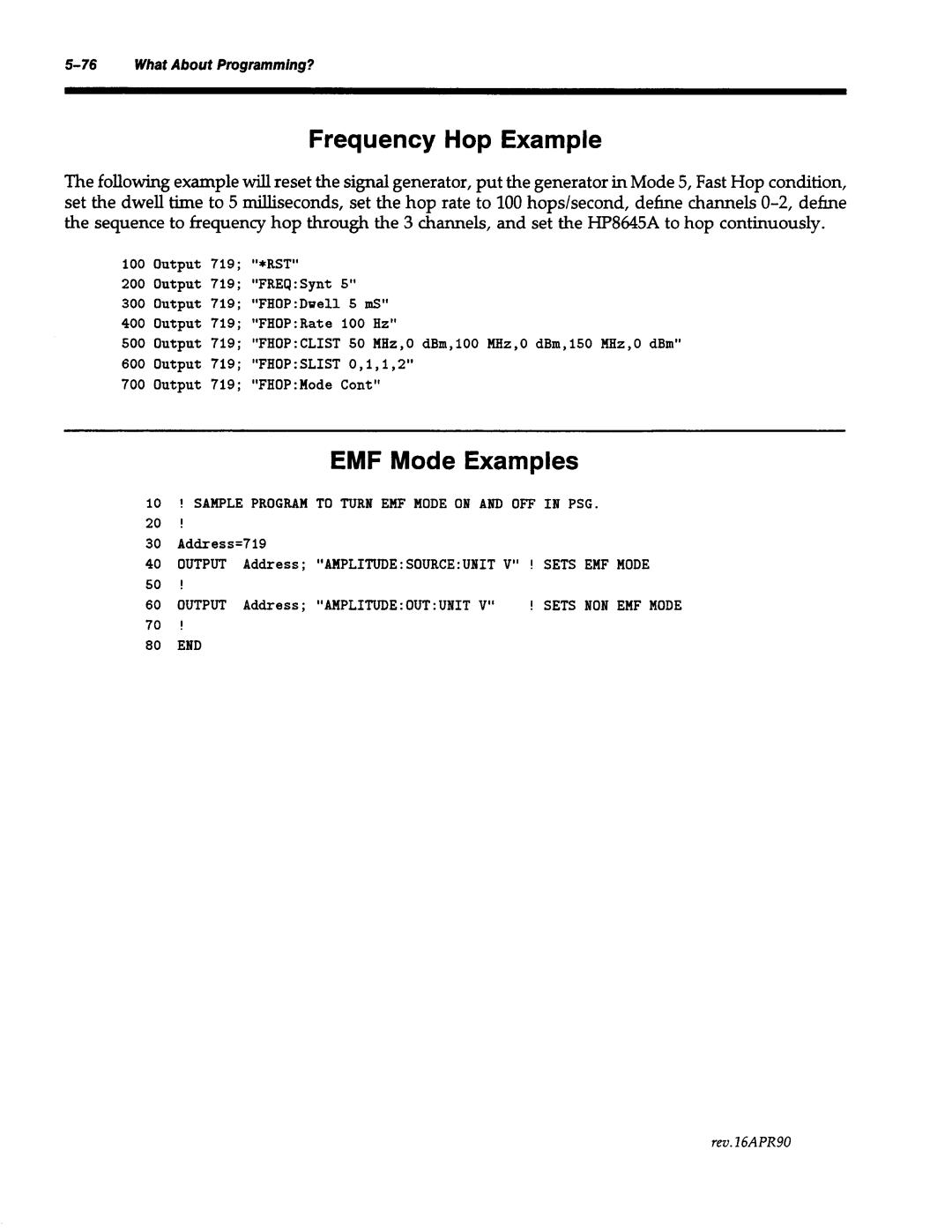 Agilent Technologies 8645A manual 