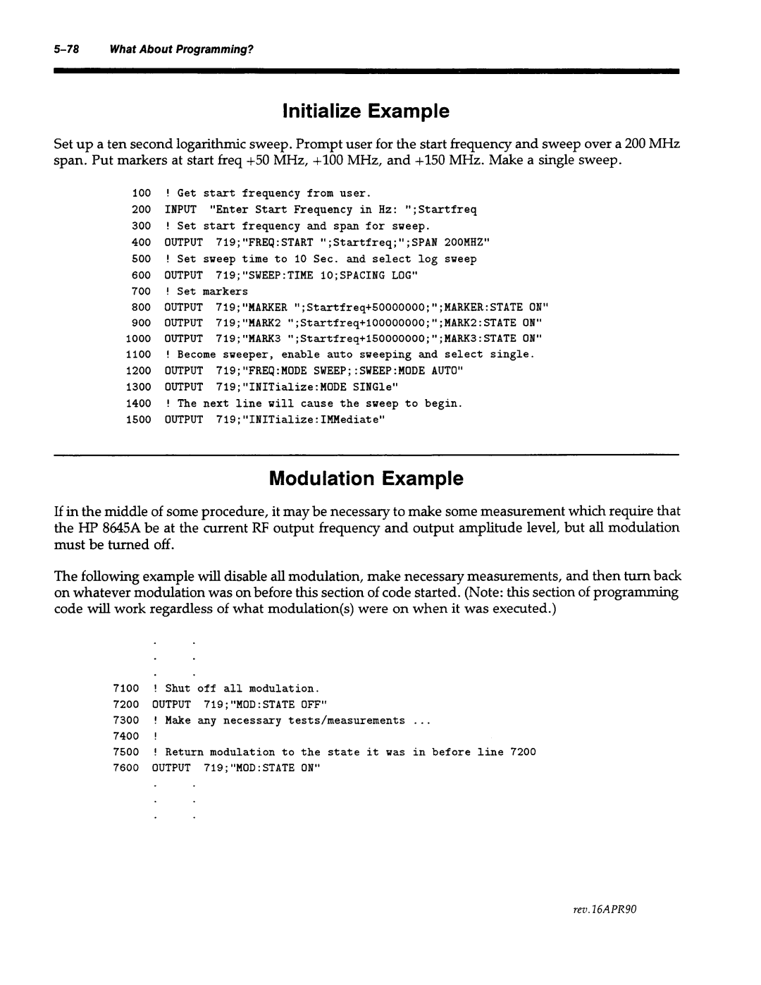 Agilent Technologies 8645A manual 
