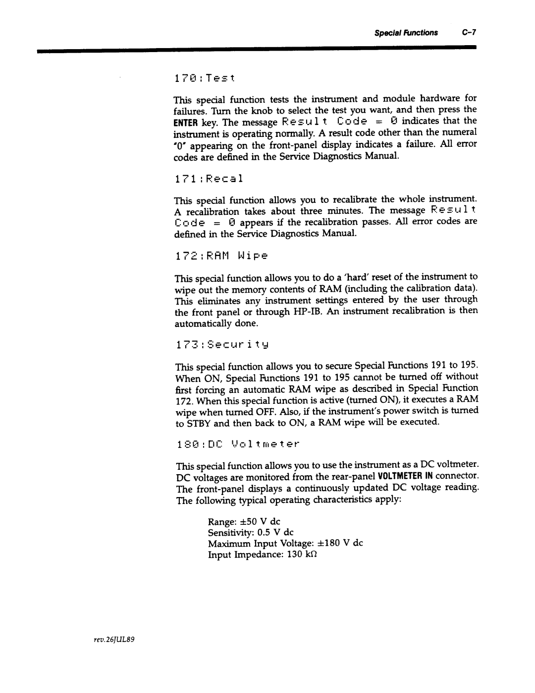 Agilent Technologies 8645A manual 