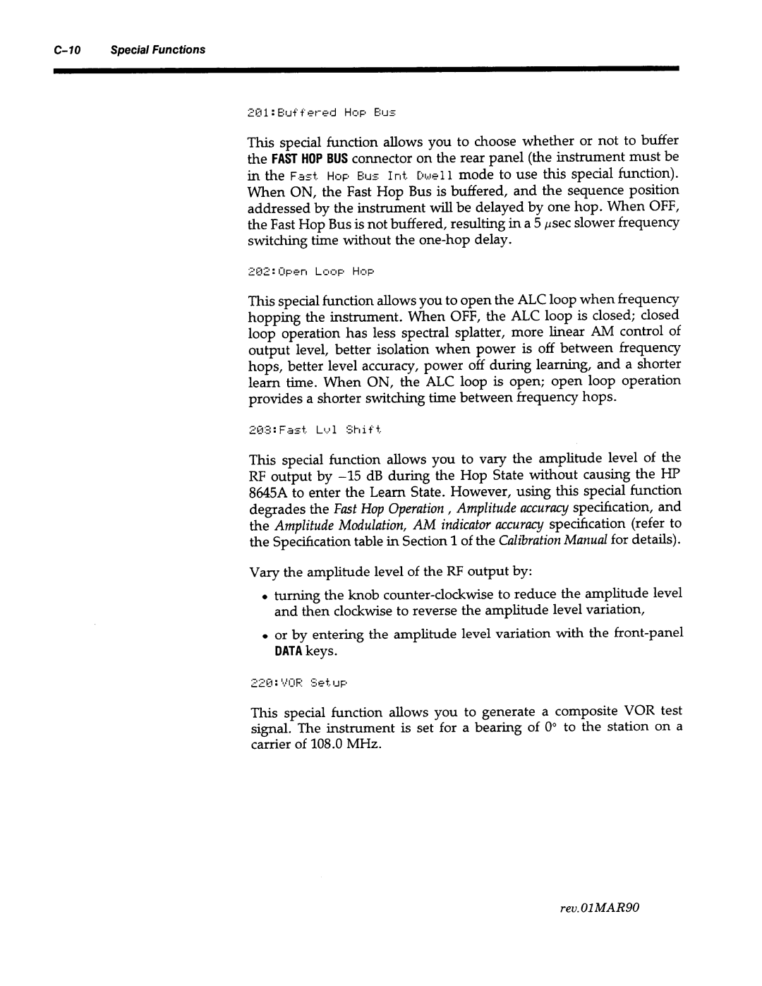 Agilent Technologies 8645A manual 