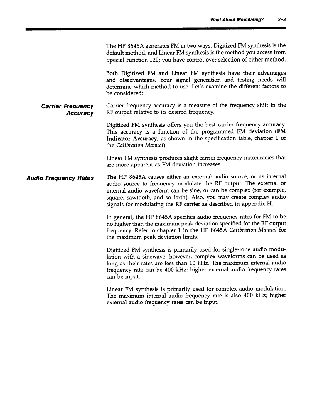 Agilent Technologies 8645A manual 