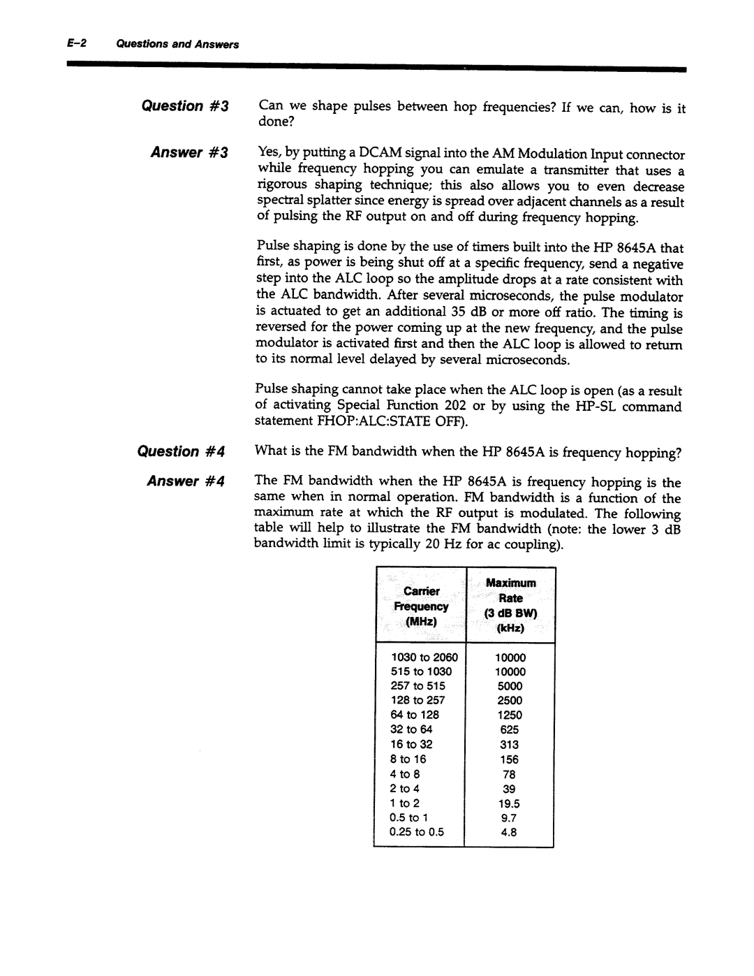 Agilent Technologies 8645A manual 