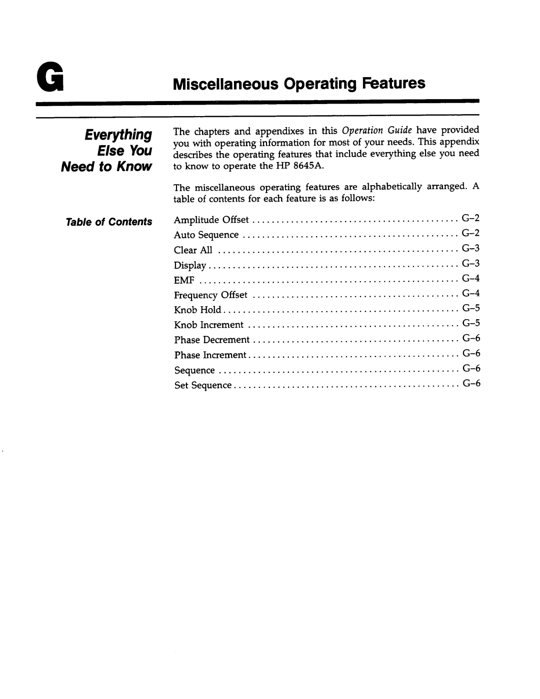 Agilent Technologies 8645A manual 