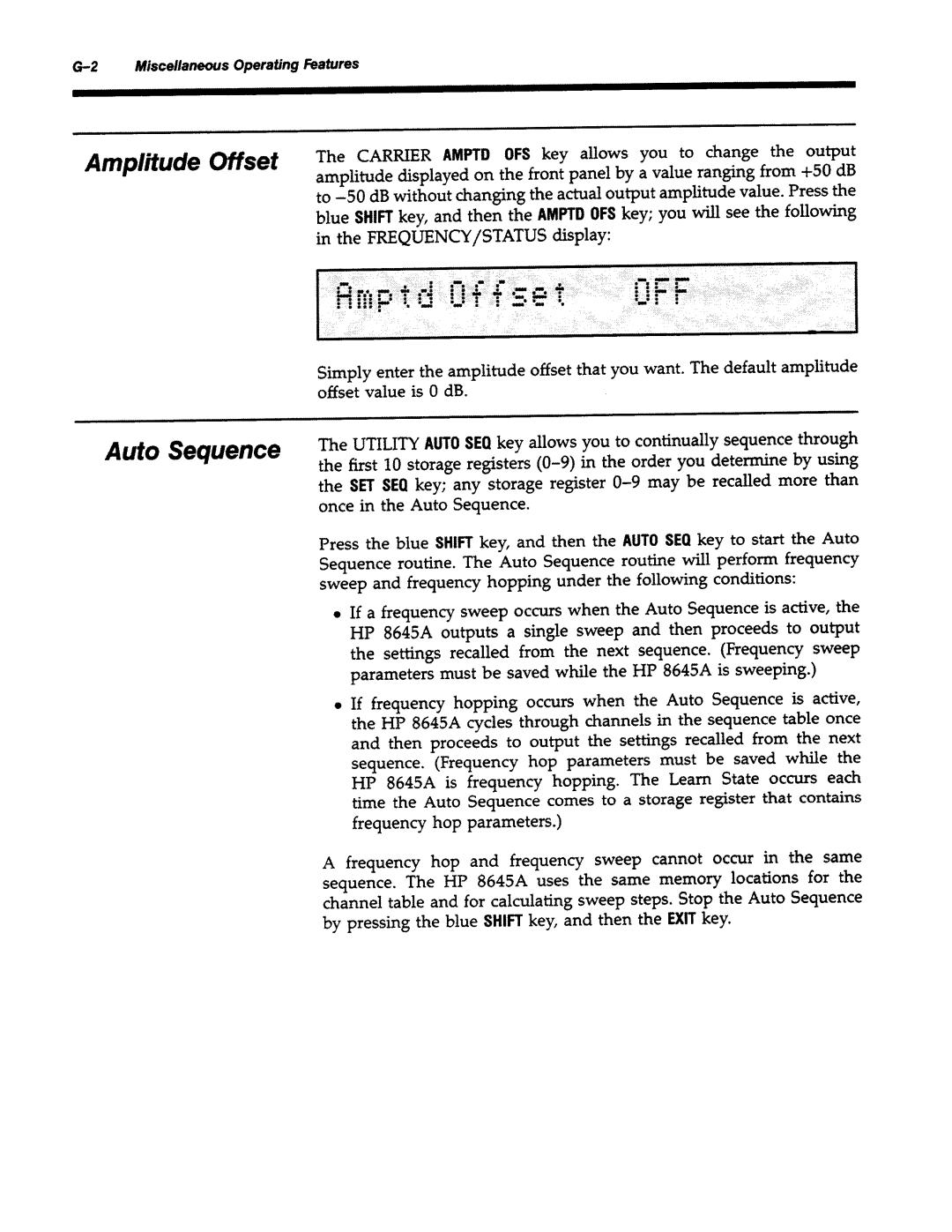 Agilent Technologies 8645A manual 