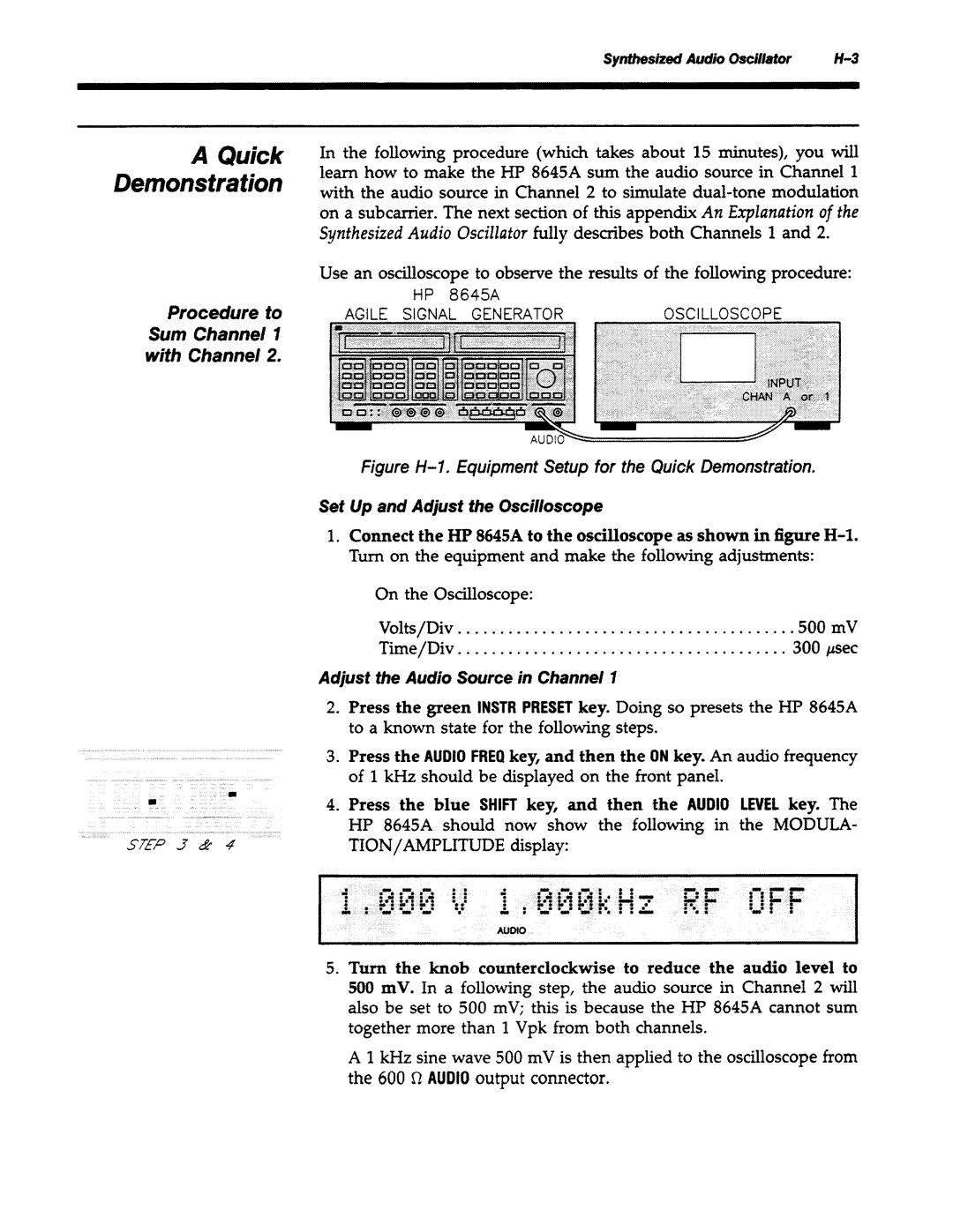 Agilent Technologies 8645A manual 