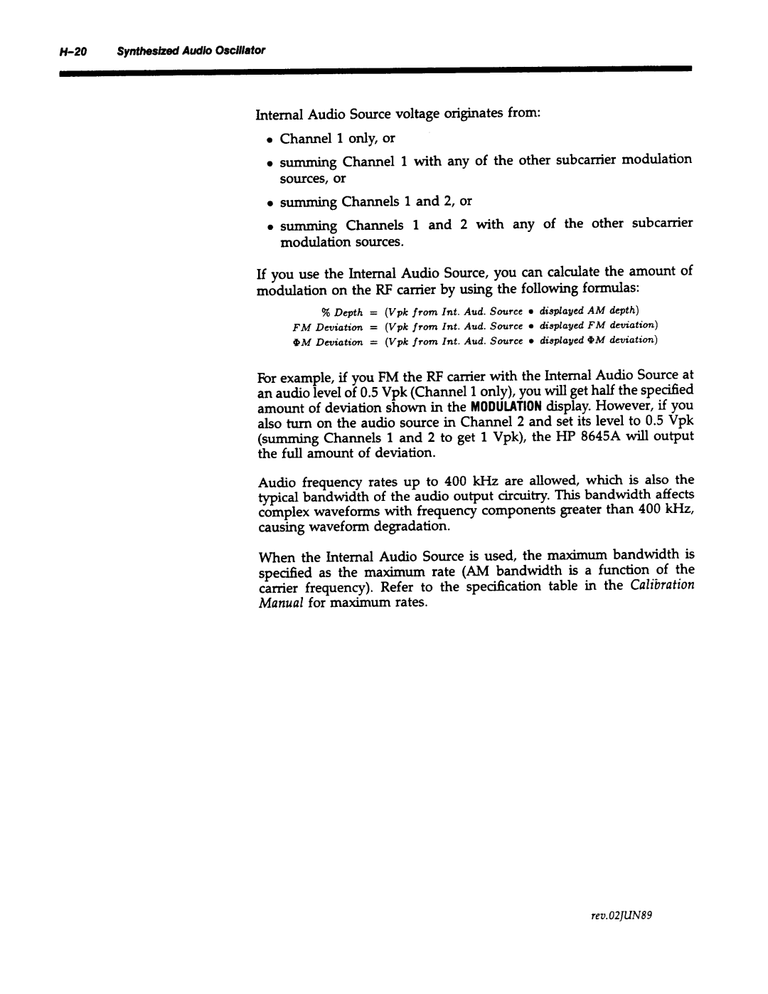 Agilent Technologies 8645A manual 