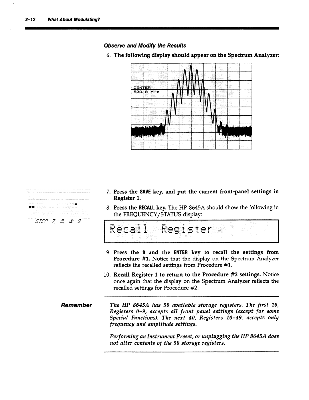 Agilent Technologies 8645A manual 