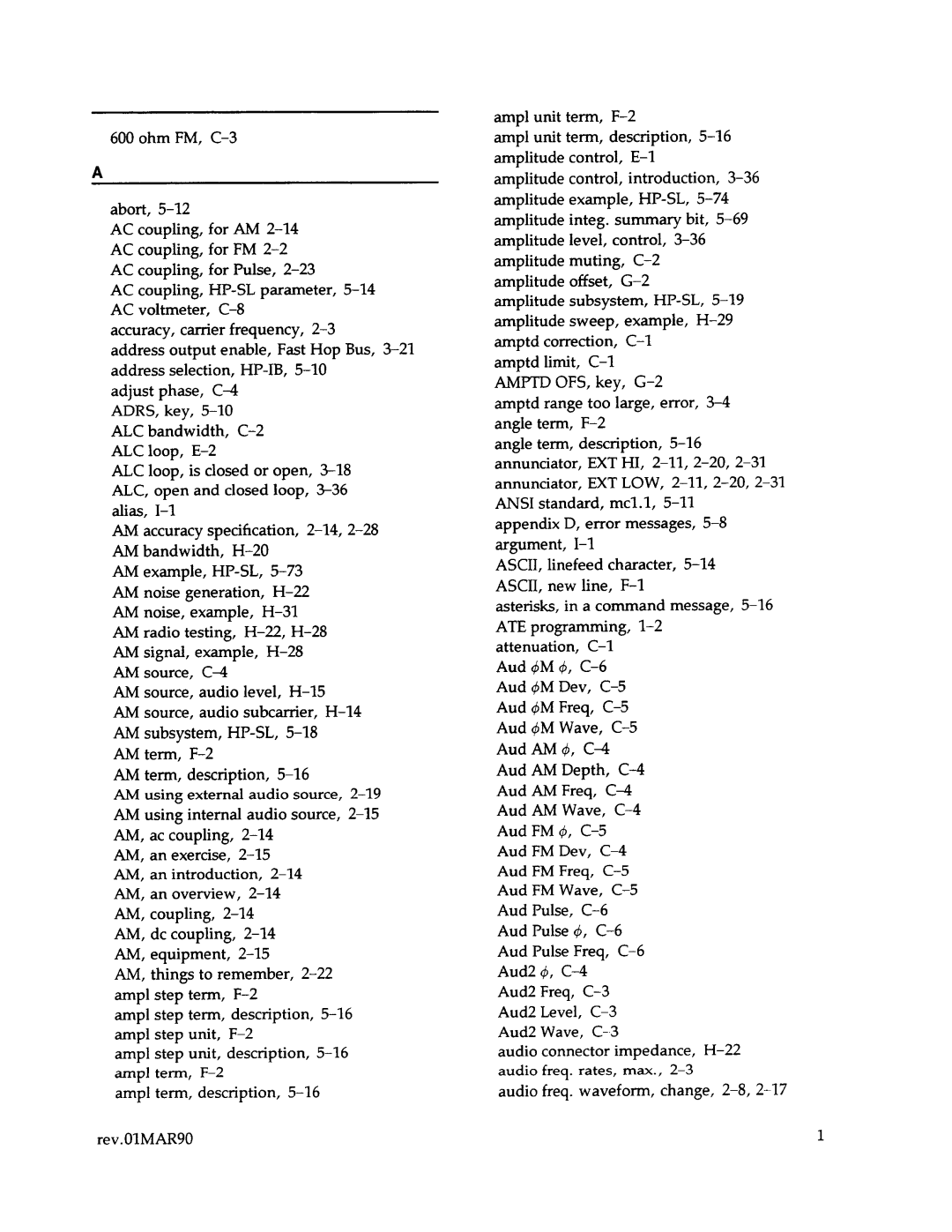 Agilent Technologies 8645A manual 