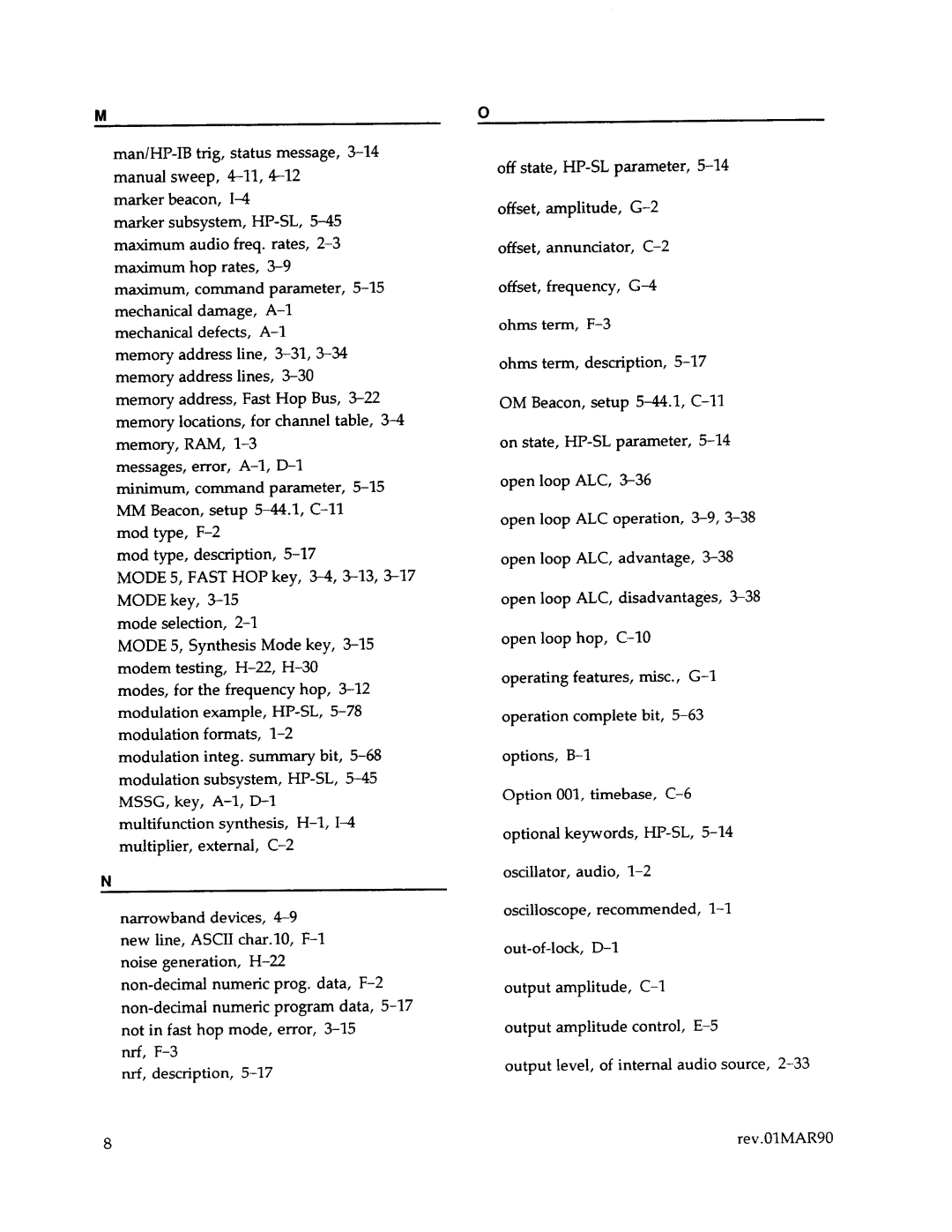 Agilent Technologies 8645A manual 