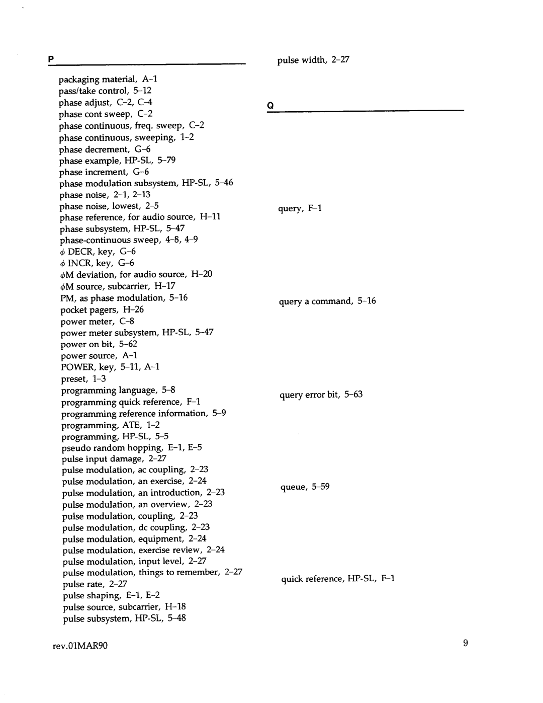 Agilent Technologies 8645A manual 