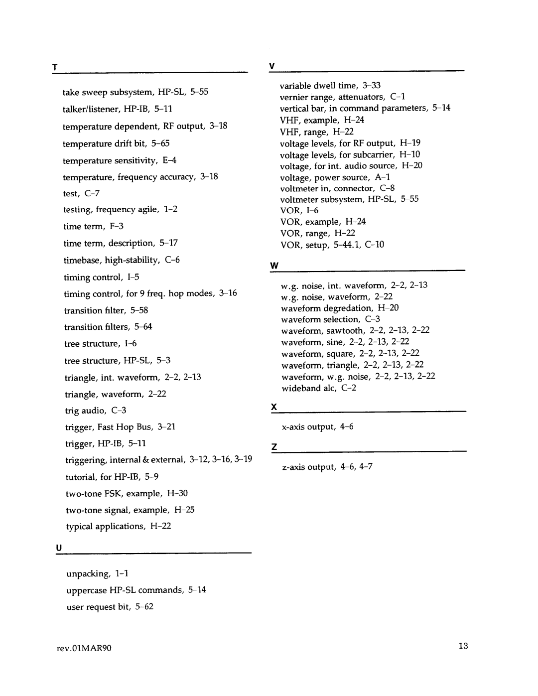 Agilent Technologies 8645A manual 