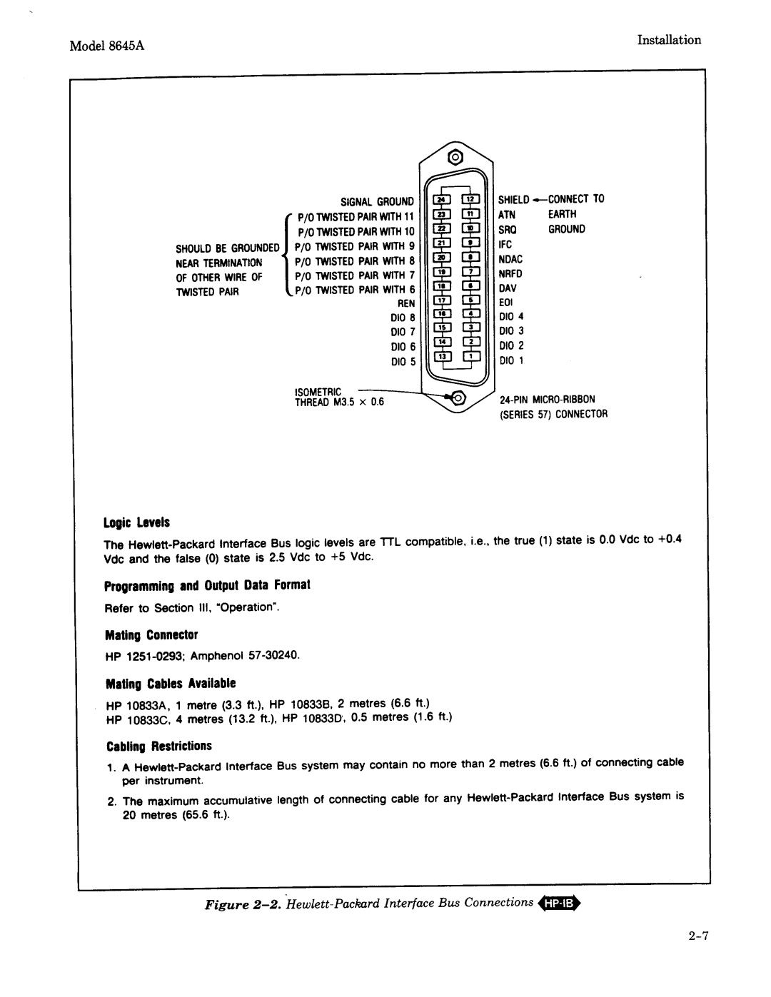 Agilent Technologies 8645A manual 
