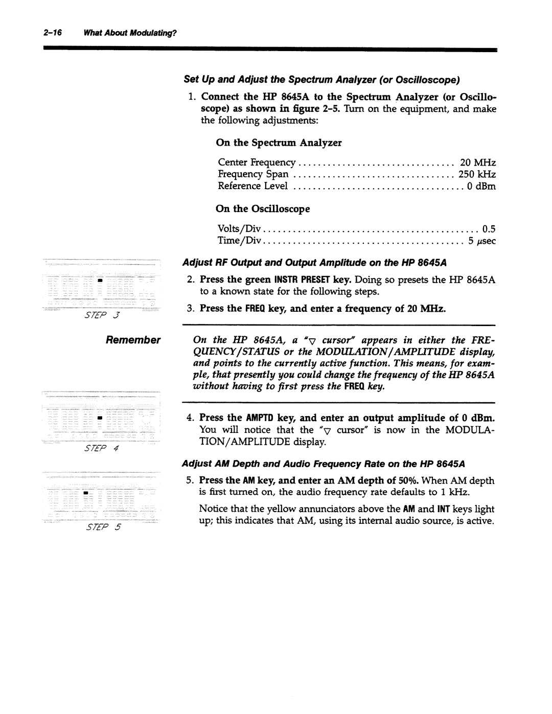 Agilent Technologies 8645A manual 