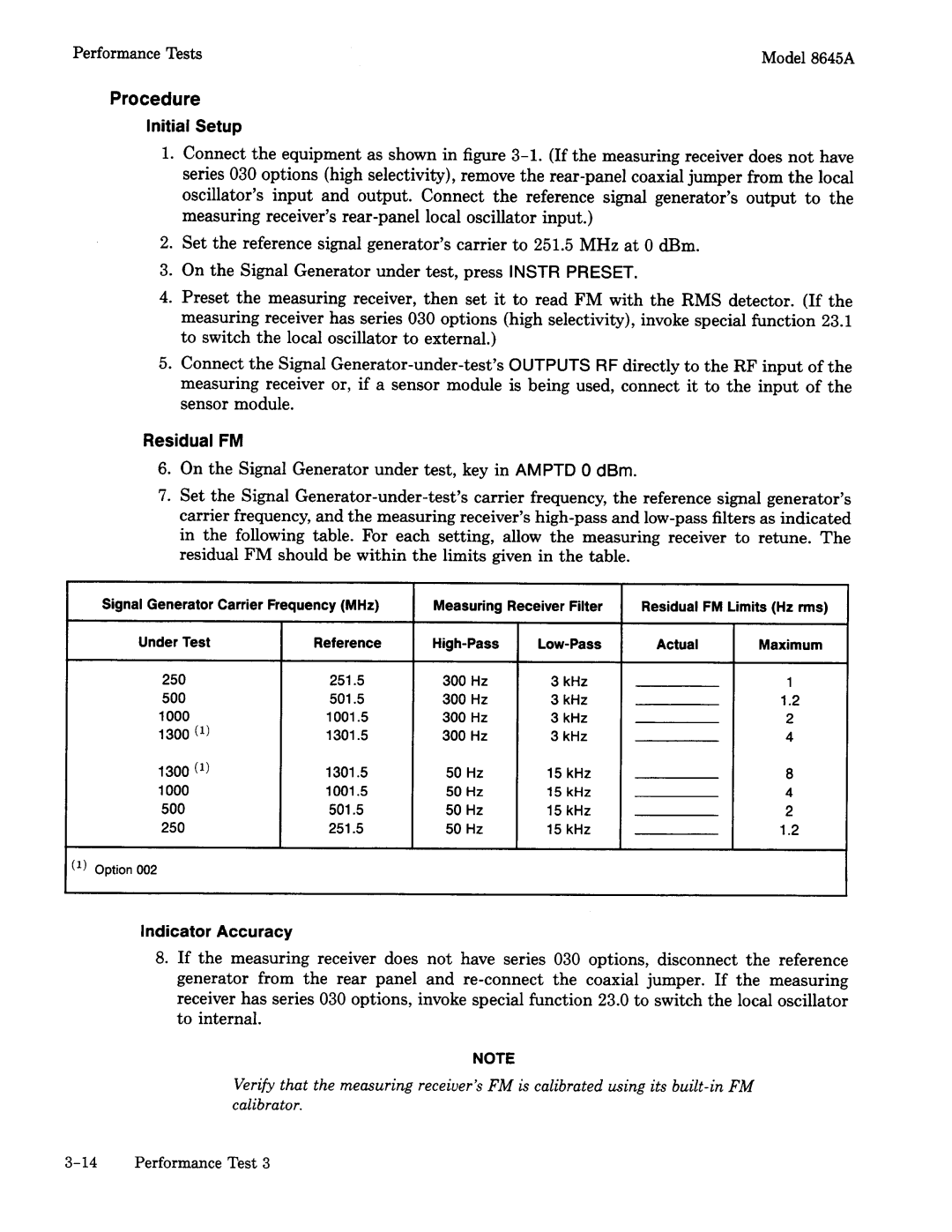Agilent Technologies 8645A manual 