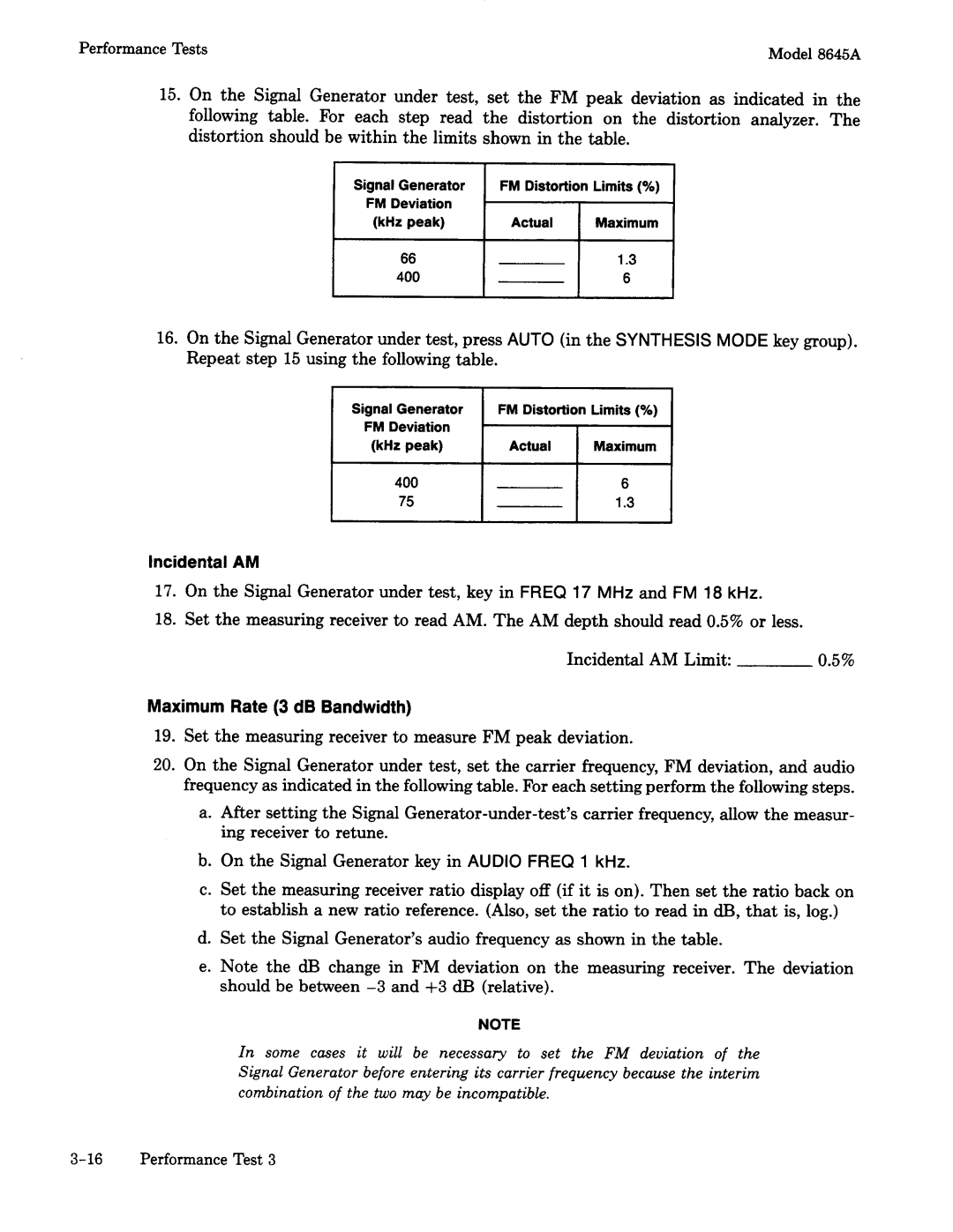Agilent Technologies 8645A manual 