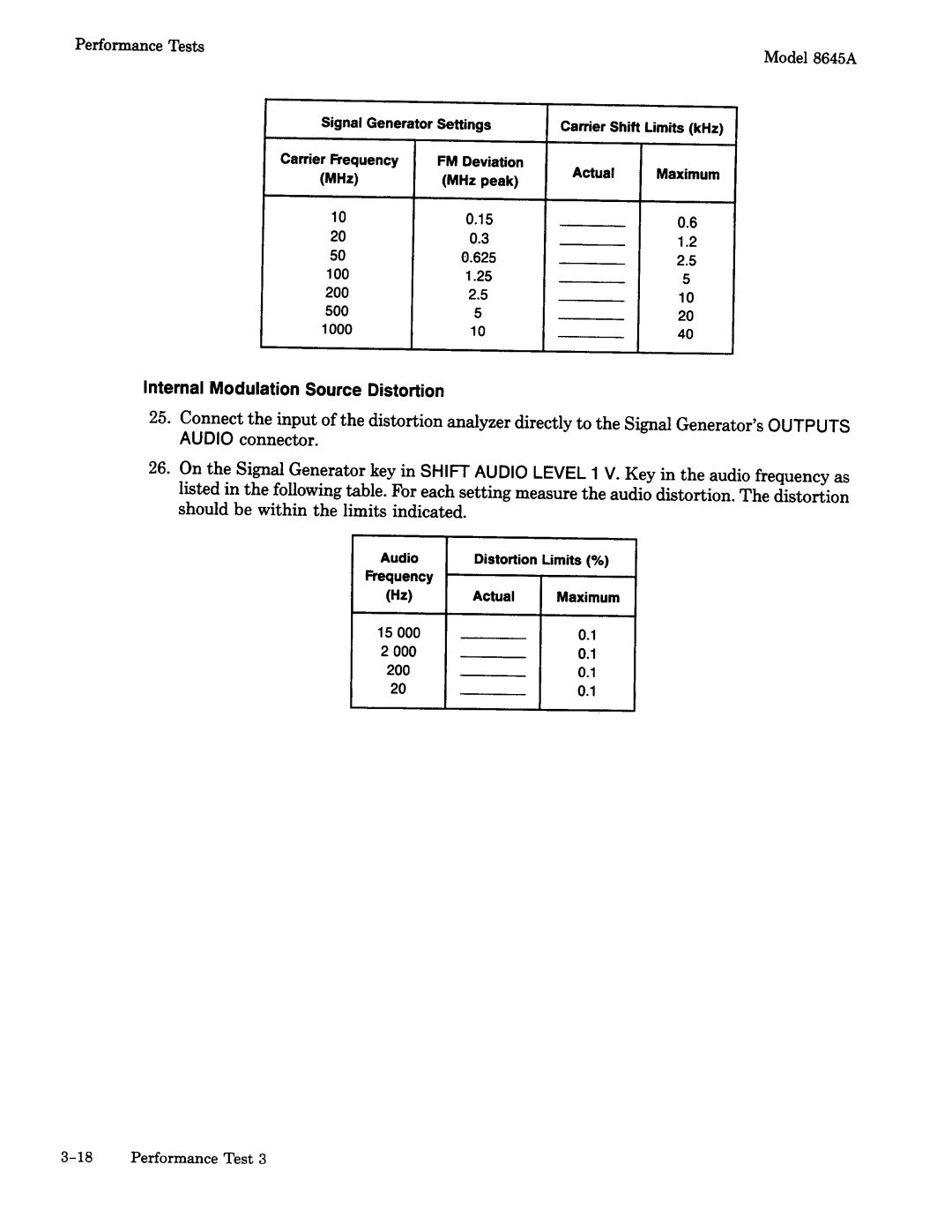 Agilent Technologies 8645A manual 