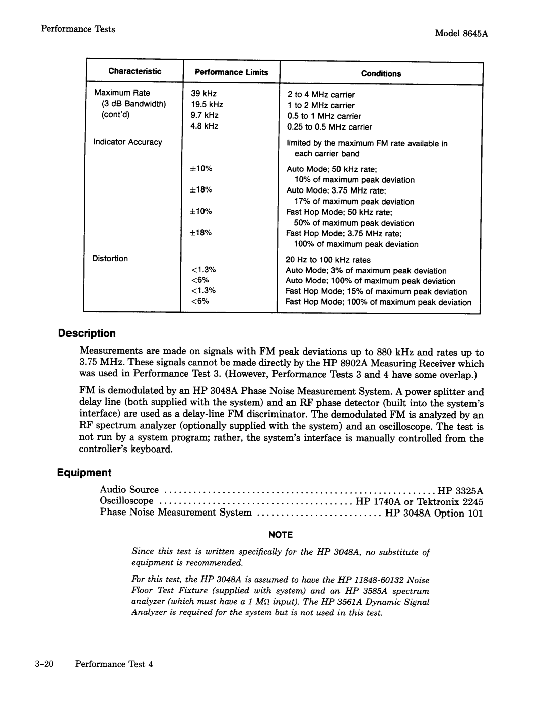 Agilent Technologies 8645A manual 