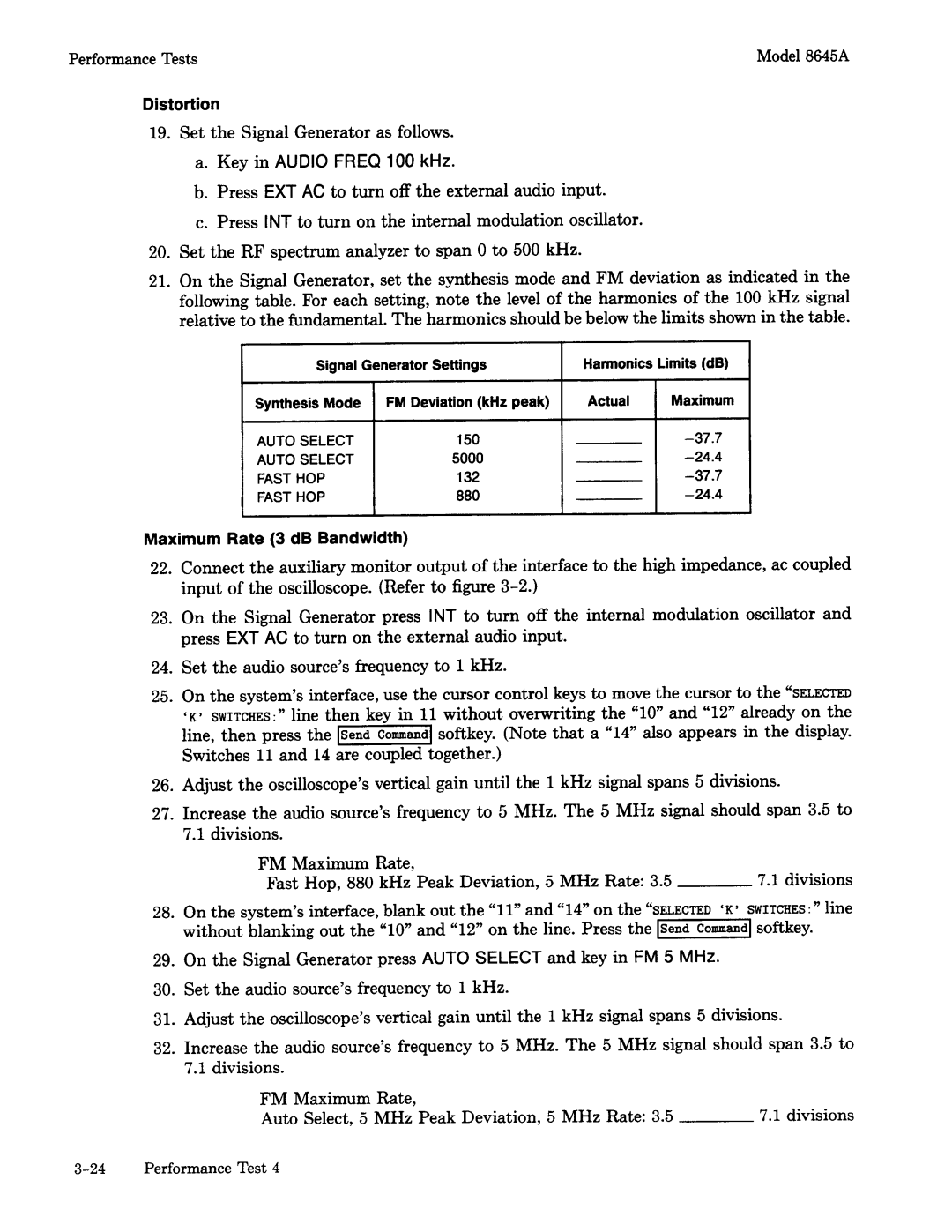 Agilent Technologies 8645A manual 
