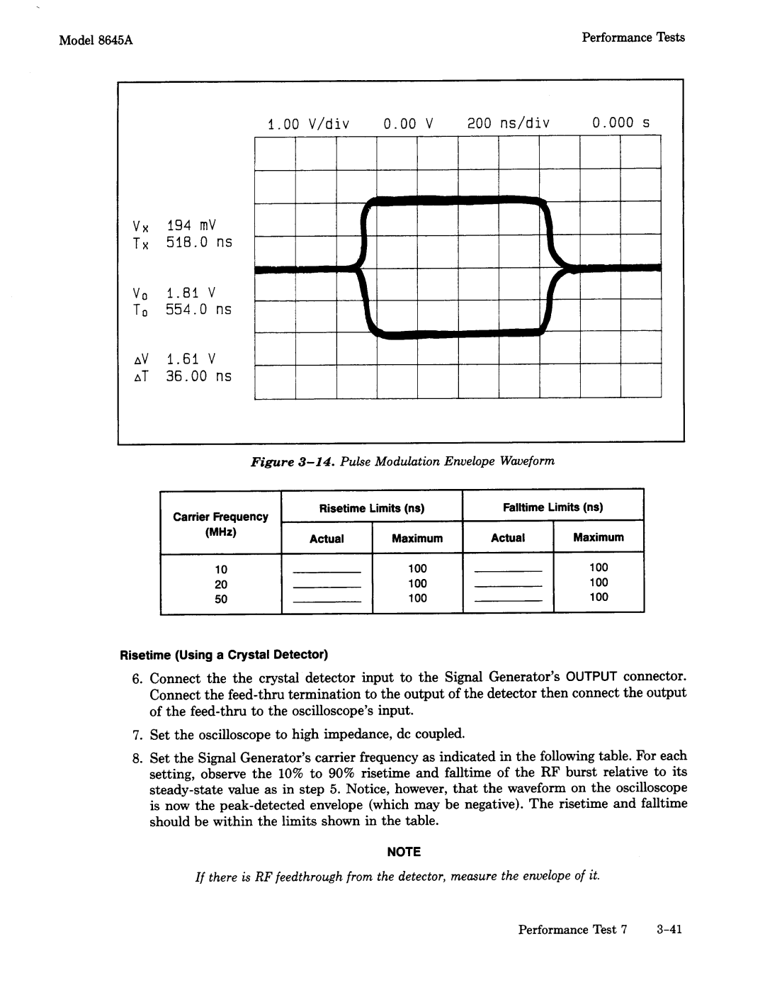 Agilent Technologies 8645A manual 