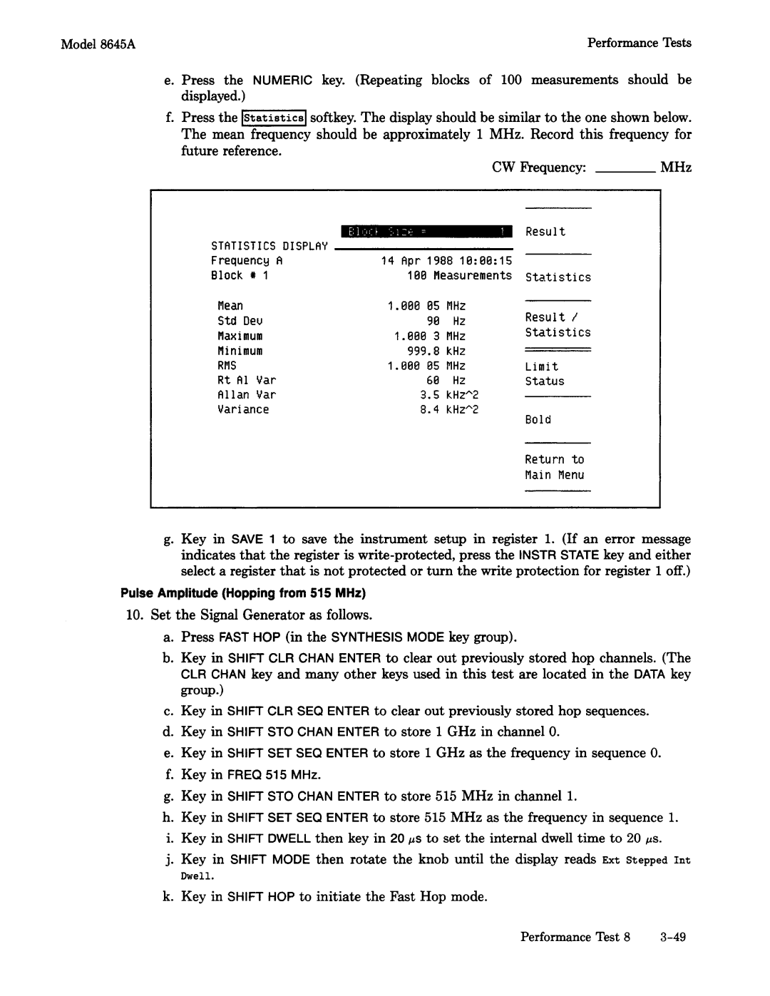 Agilent Technologies 8645A manual 