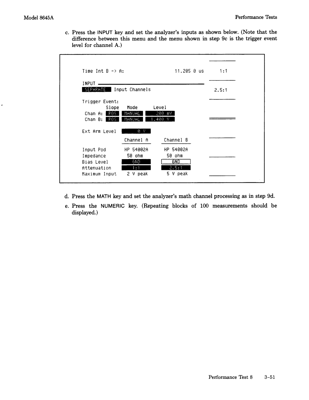Agilent Technologies 8645A manual 