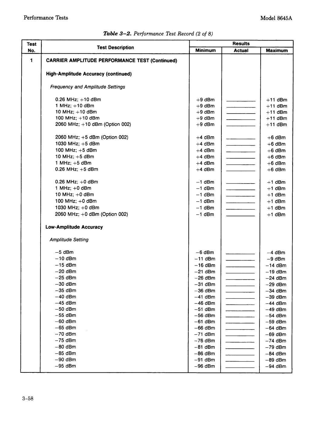 Agilent Technologies 8645A manual 