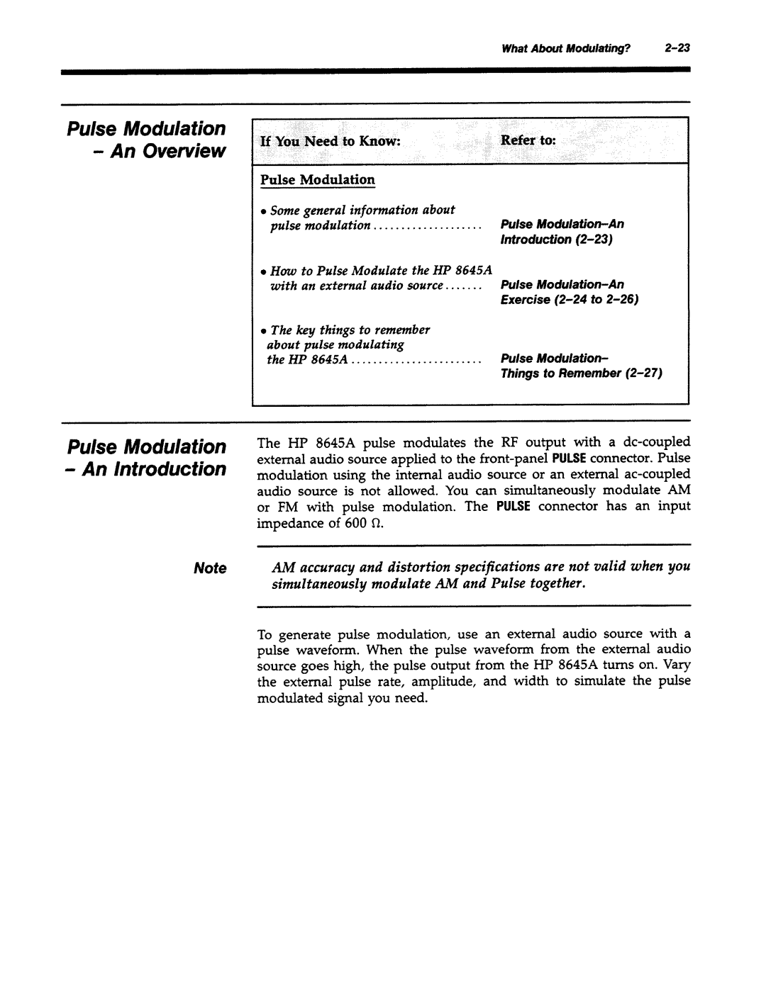 Agilent Technologies 8645A manual 