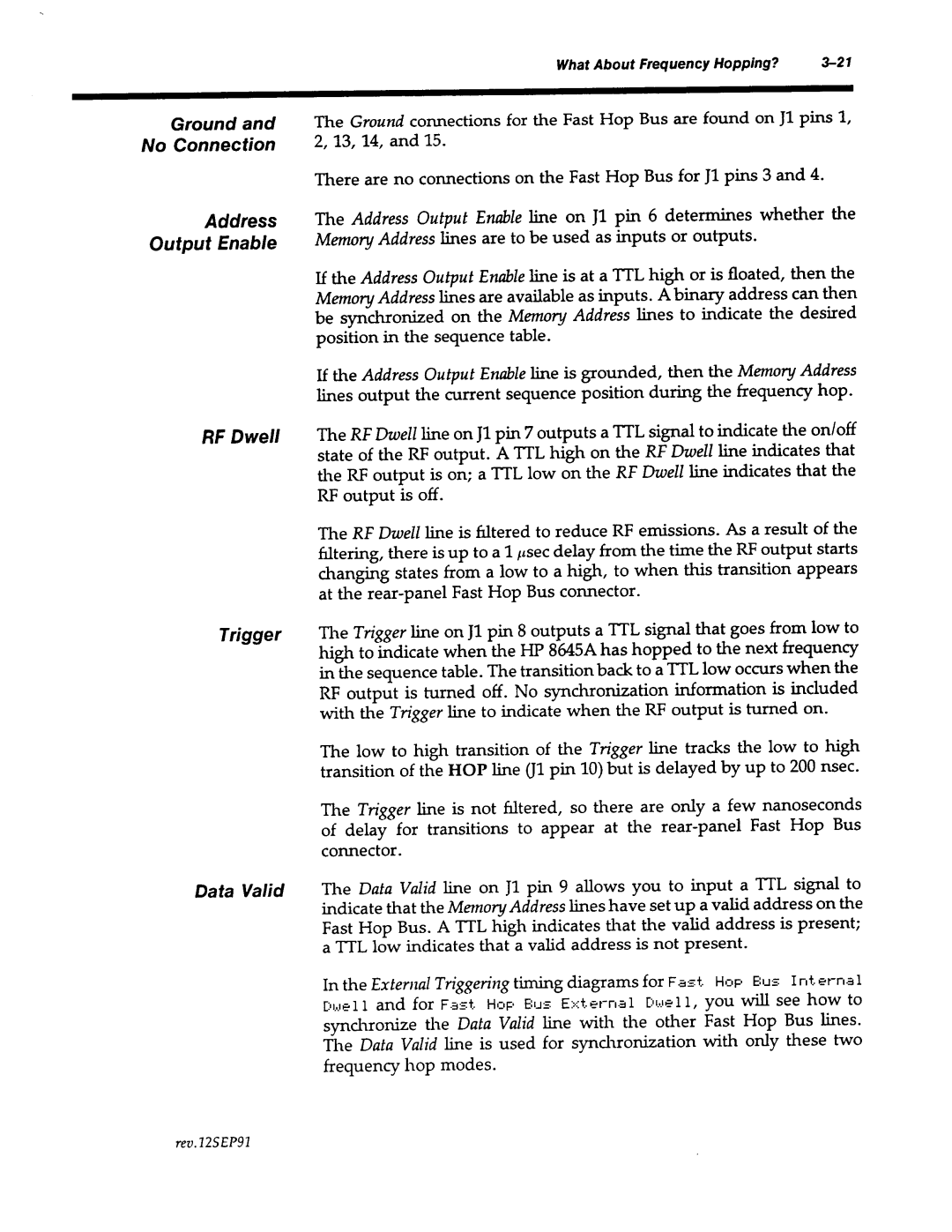 Agilent Technologies 8645A manual 