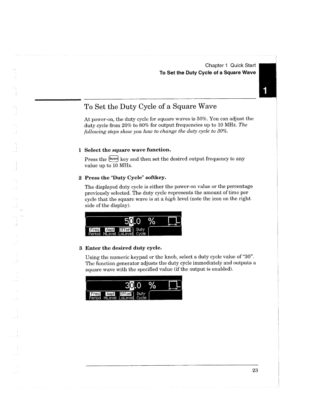 Agilent Technologies Agilent 33220A manual 