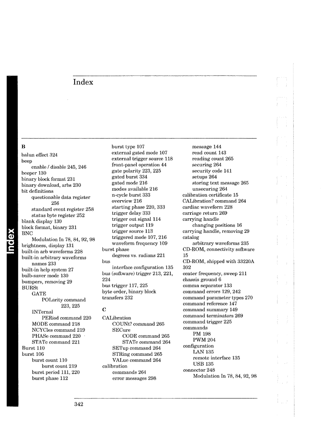 Agilent Technologies Agilent 33220A manual 
