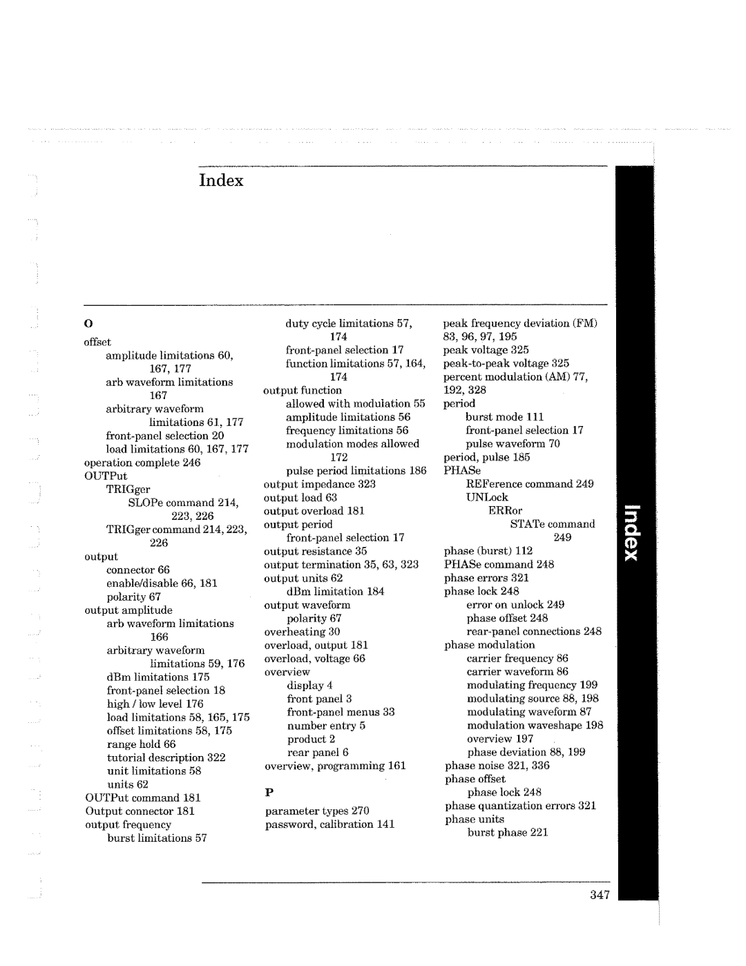 Agilent Technologies Agilent 33220A manual 