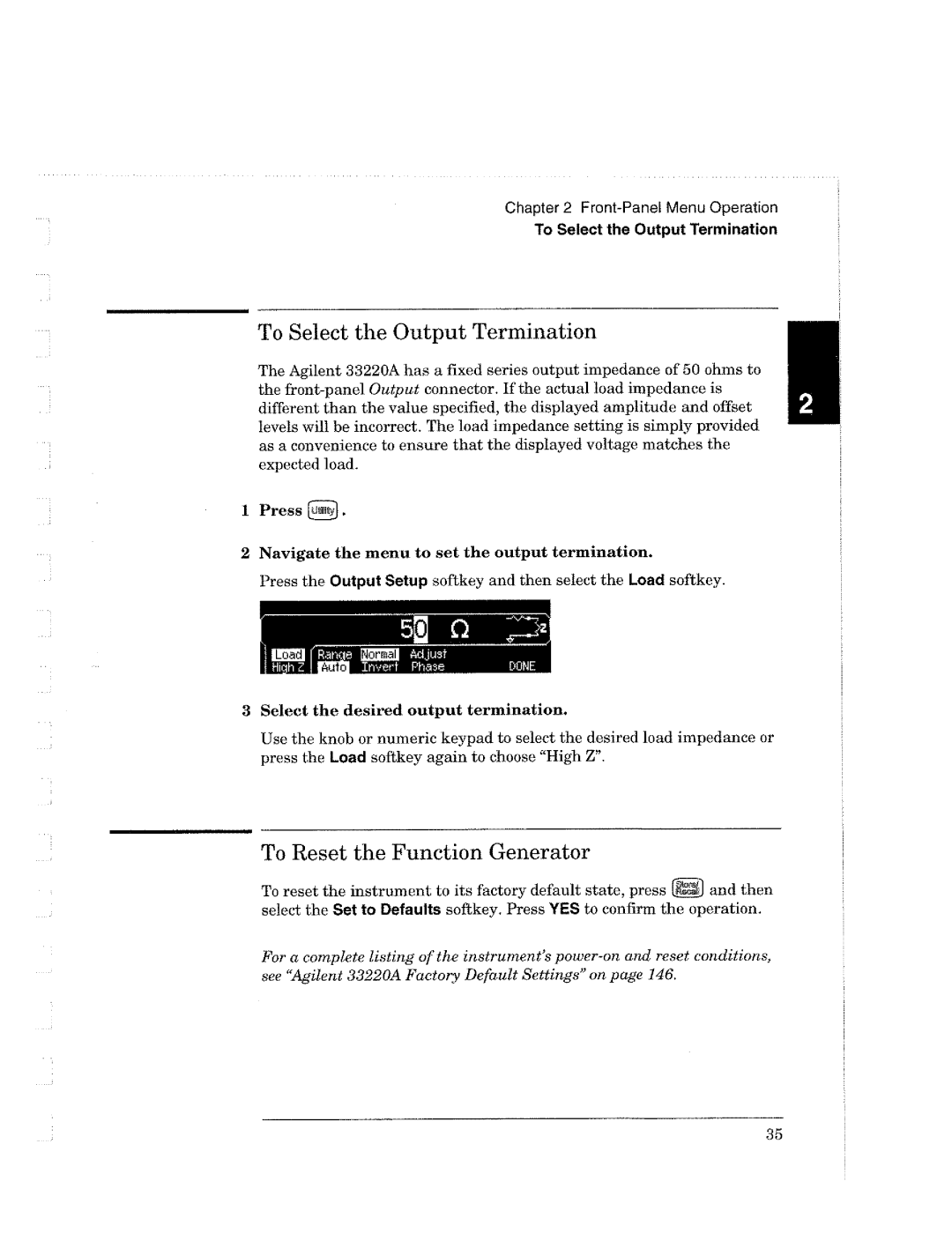 Agilent Technologies Agilent 33220A manual 