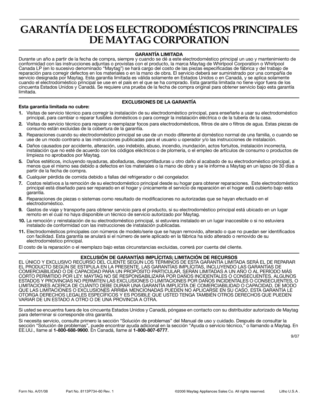 Magic Chef MGR5765QDW important safety instructions DE Maytag Corporation 