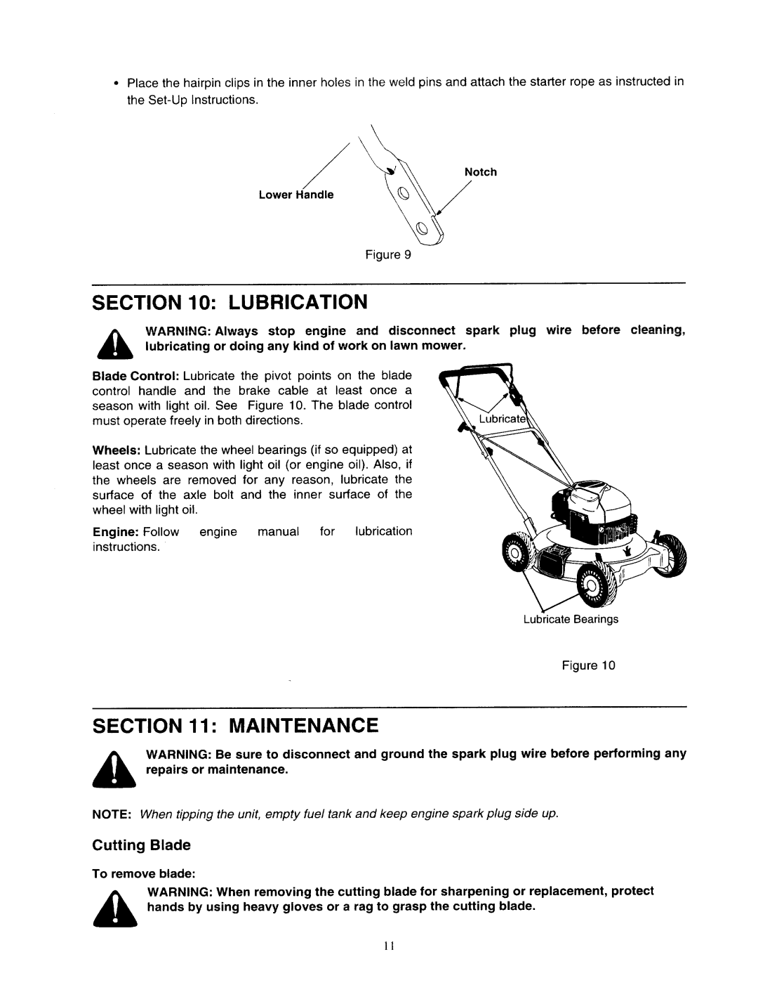 MTD 11B-106C401 manual 