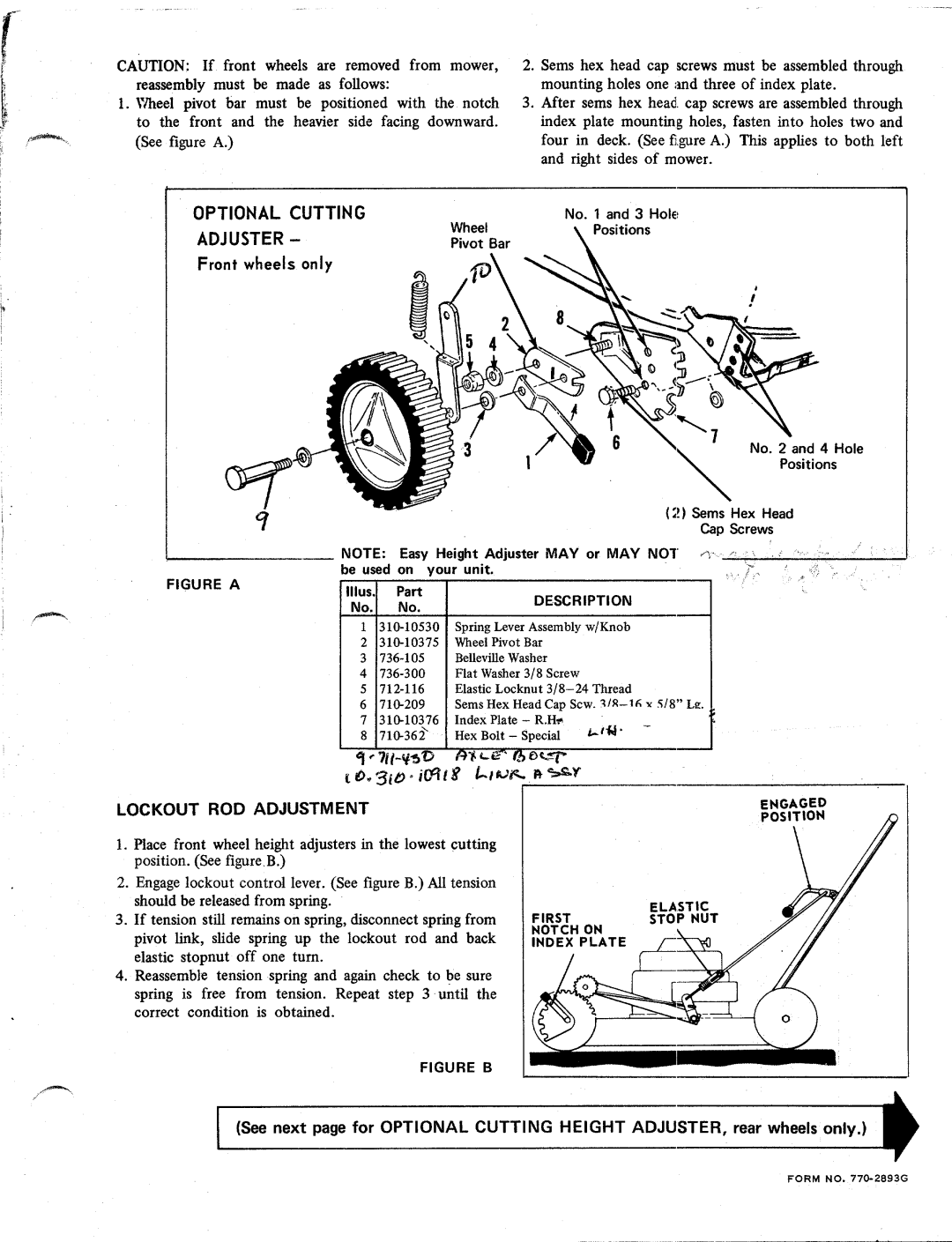 MTD 121-940 manual 
