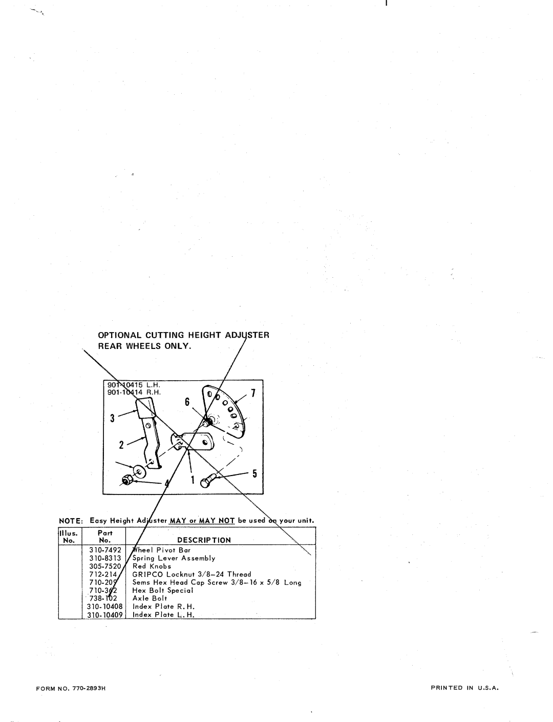 MTD 121-940 manual 