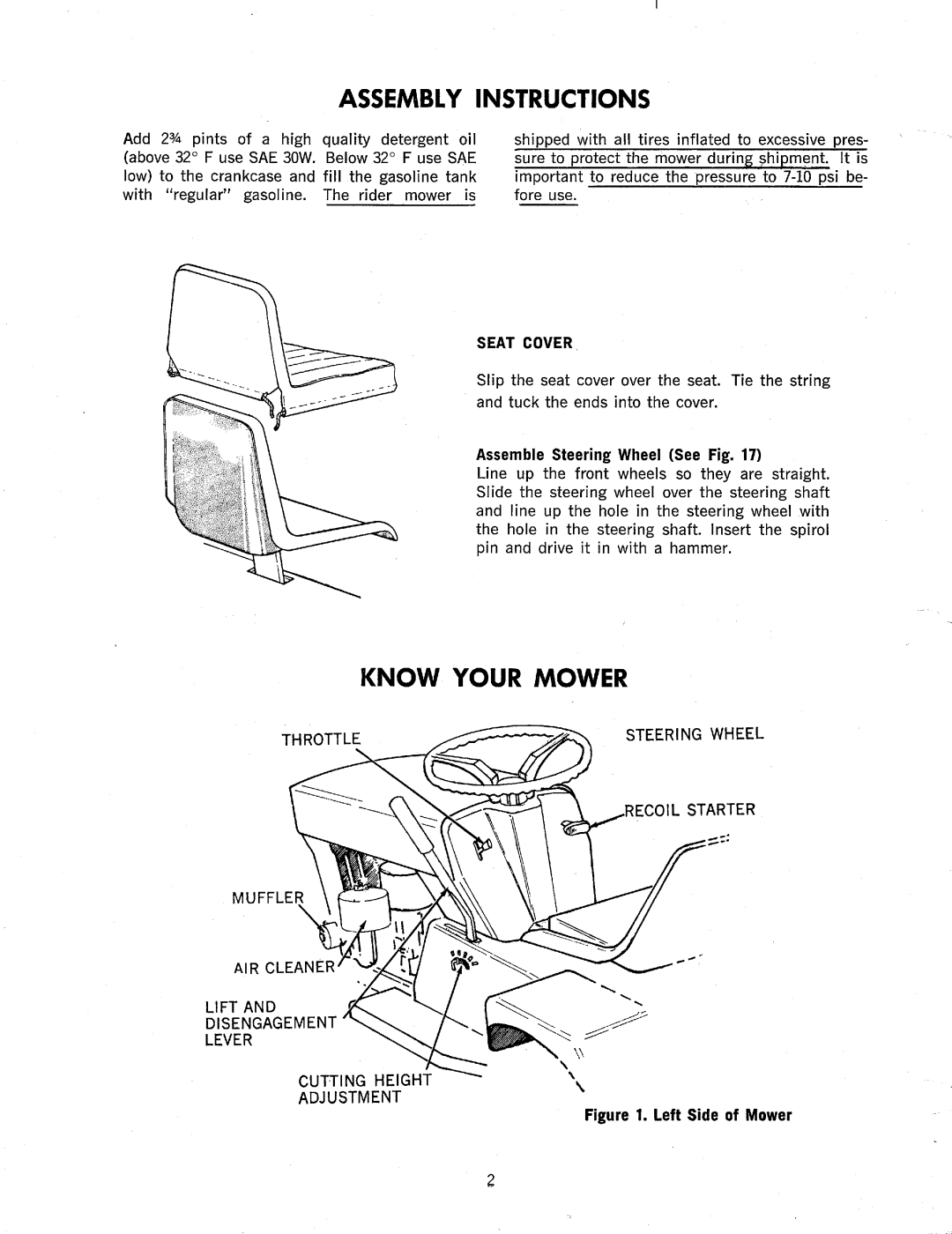 MTD 139-470 manual 
