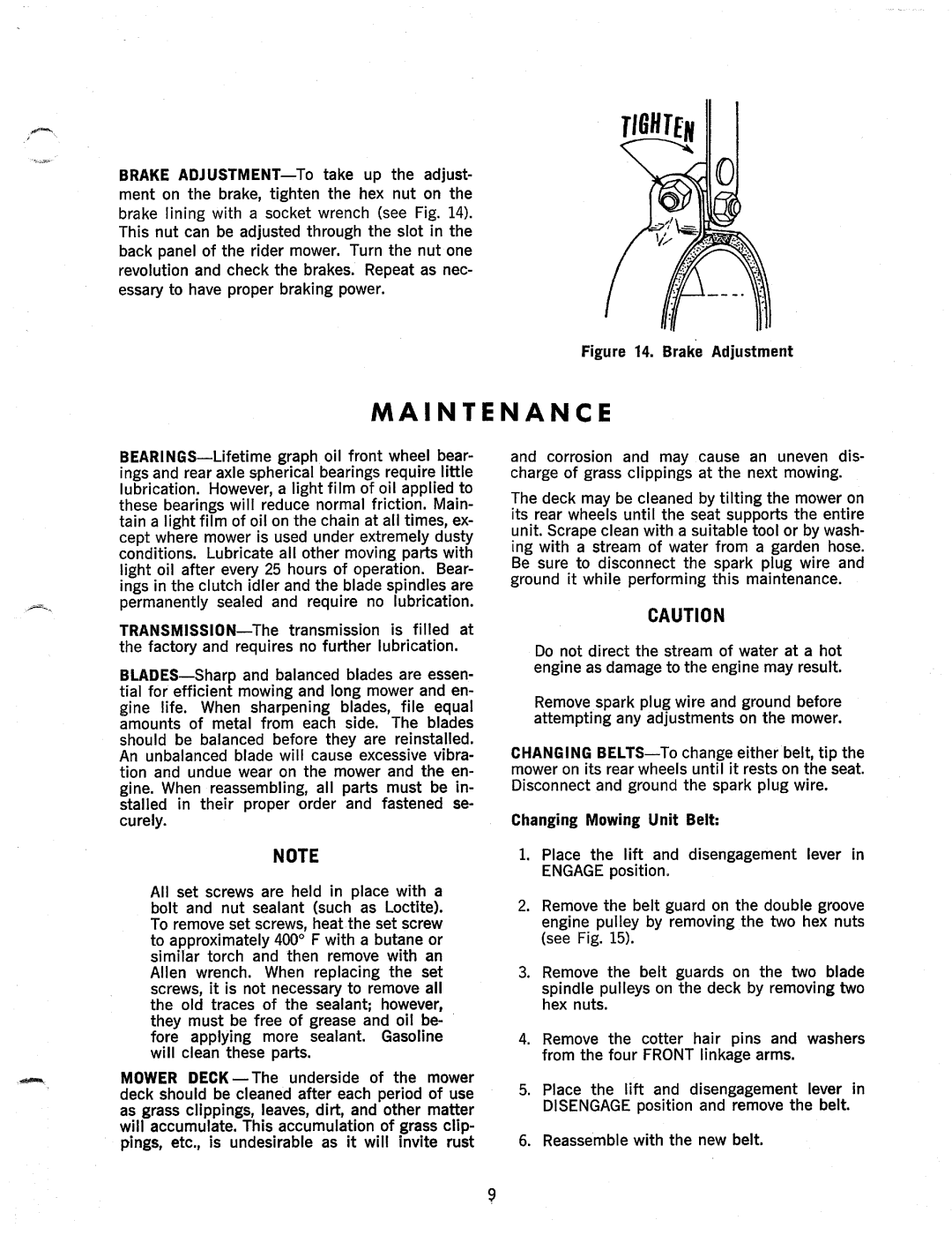 MTD 139-470 manual 